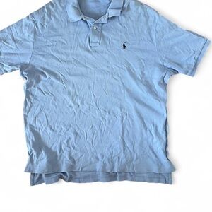 Men's Light Blue Polo Shirt